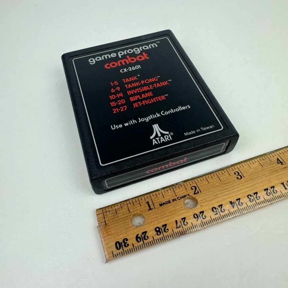 Vtg Untested Atari Game Program Combat CX-2601 Tank Pong‎ Invisible Biplane READ - Picture 3 of 11